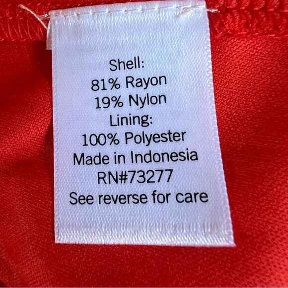 Nine West Textured Tiered Dress Sundress Poppy Lightweight Size Small - Picture 6 of 9